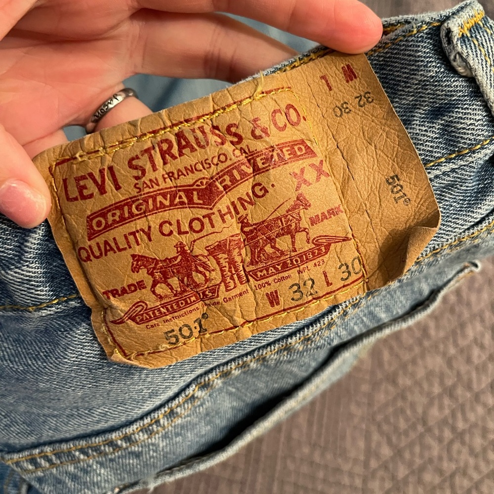 Vintage Levi’s 501 jeans